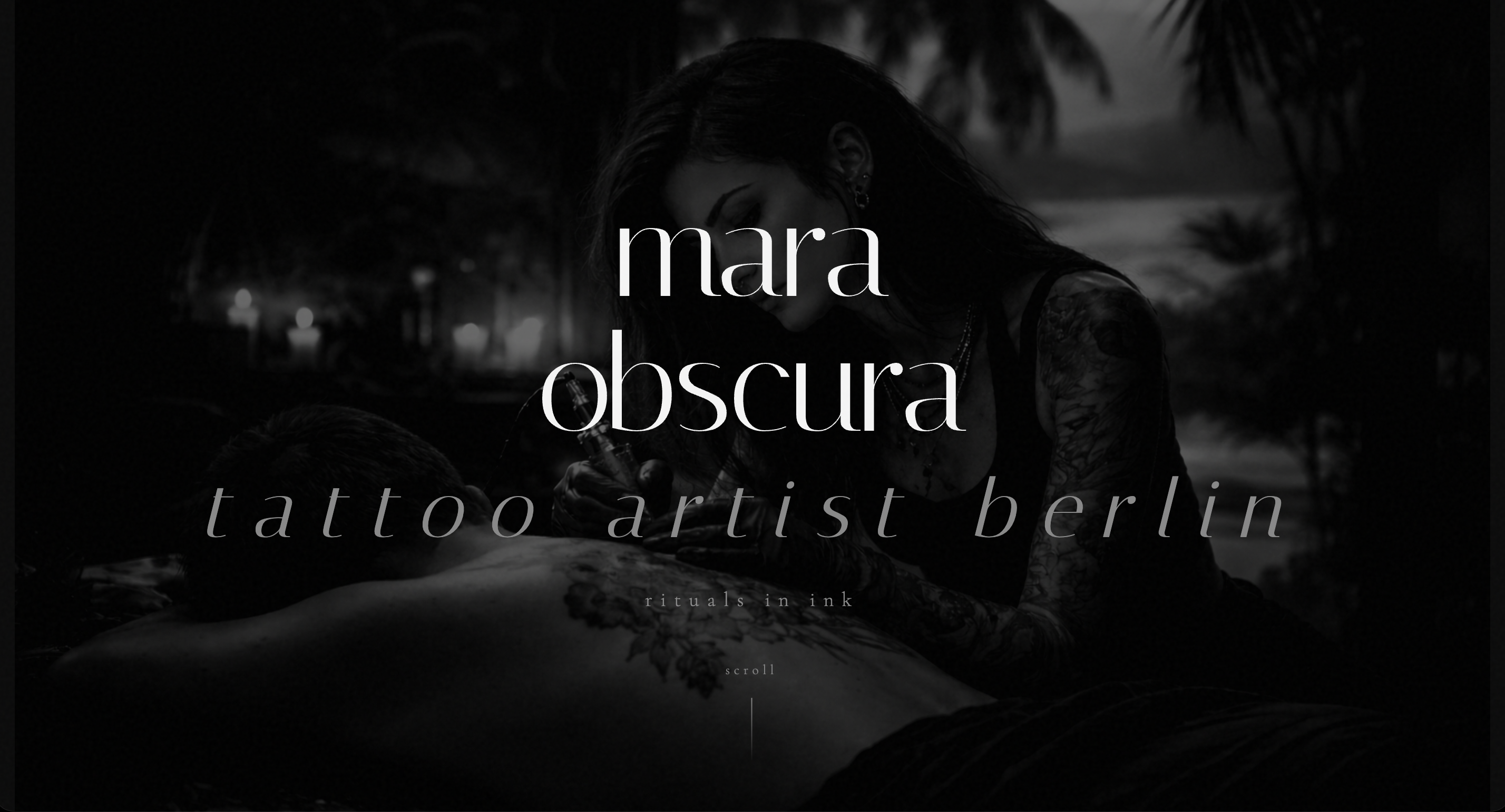 mara obscura Website Vorschau